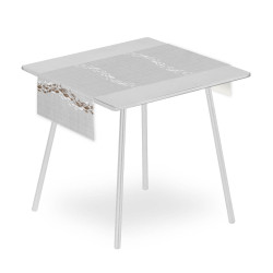 Runner Monouso Airlaid Nero 120x48