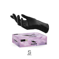 Guanti Monouso Nitrile S Black senza talco Colore Nero